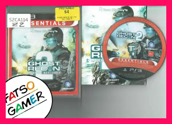 Ghost Recon 2 Advanced Warfighter PS3 - FatsoGamer