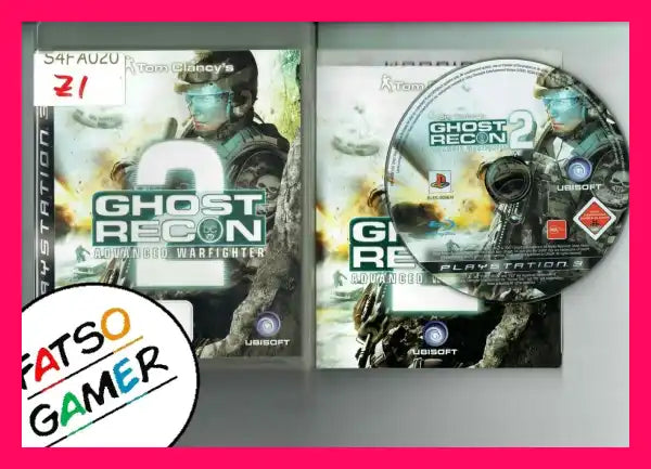 Ghost Recon 2 Advanced Warfighter PS3 - FatsoGamer