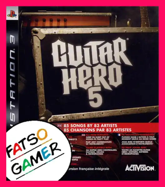 Guitar Hero 5 PS3 - Video Games