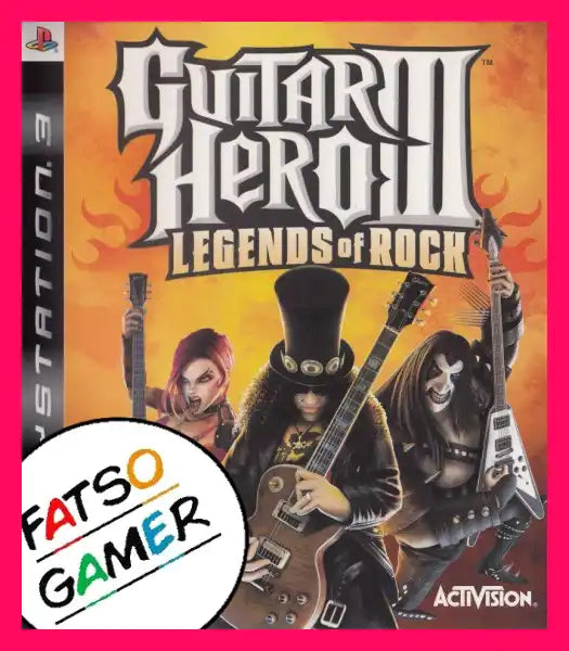 Guitar Hero III Legends of Rock PS3 - Video Games