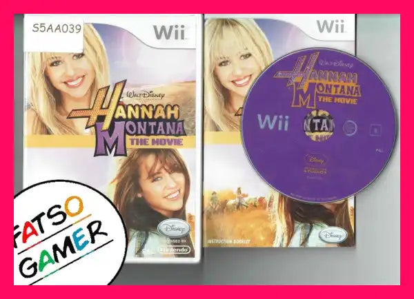 Hannah Montana The Movie Wii S5AA039 - FatsoGamer