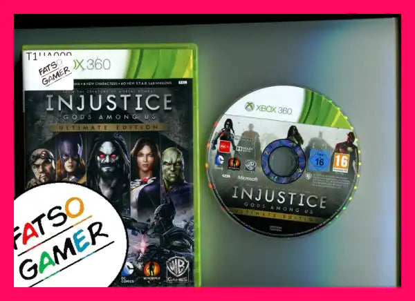 Injustice Gods Among Us Ultimate Edition Xbox 360 - FatsoGamer