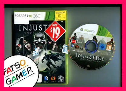 Injustice Gods Among US Xbox 360 - FatsoGamer