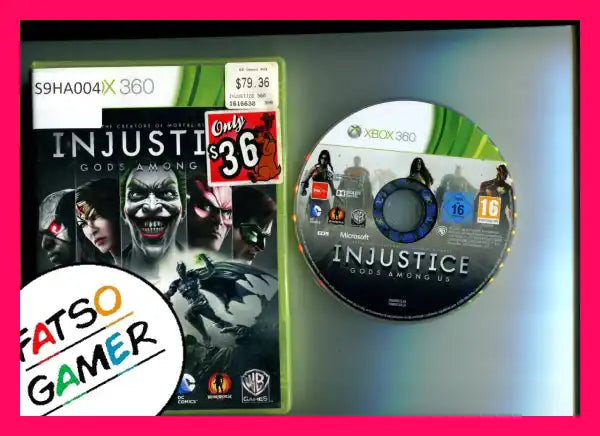 Injustice Gods Among US Xbox 360 - FatsoGamer