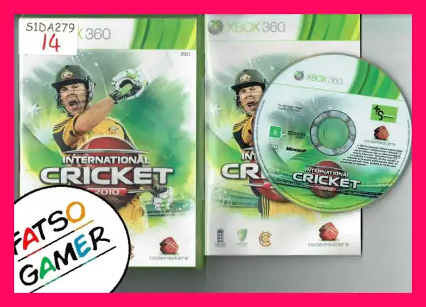 International Cricket 2010 Xbox 360 - FatsoGamer