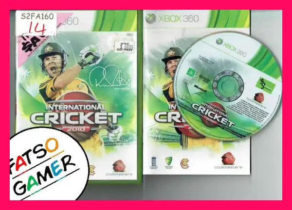 International Cricket 2010 Xbox 360 - FatsoGamer