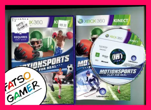 Kinect Motionsports Play for Real Xbox 360 - FatsoGamer