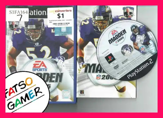 Madden 2005 PS2 S1FA164 - FatsoGamer