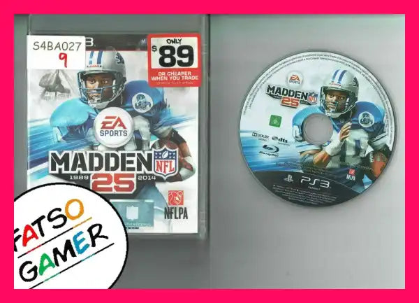 Madden NFL 25 PS3 S4BA027 - FatsoGamer