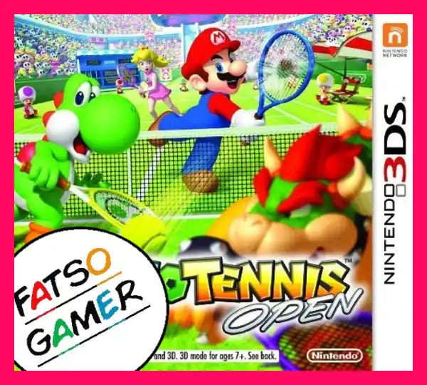 Mario Tennis Open 3Ds Video Games