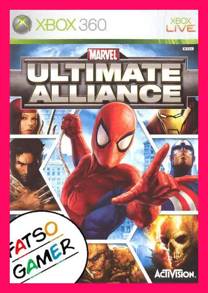 Marvel Ultimate Alliance Xbox 360 Video Games