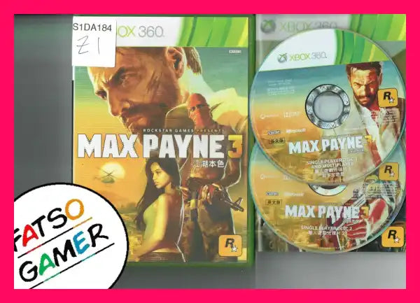 Max Payne 3 Xbox 360 - FatsoGamer