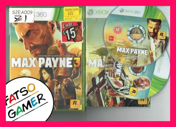 Max Payne 3 Xbox 360 - FatsoGamer