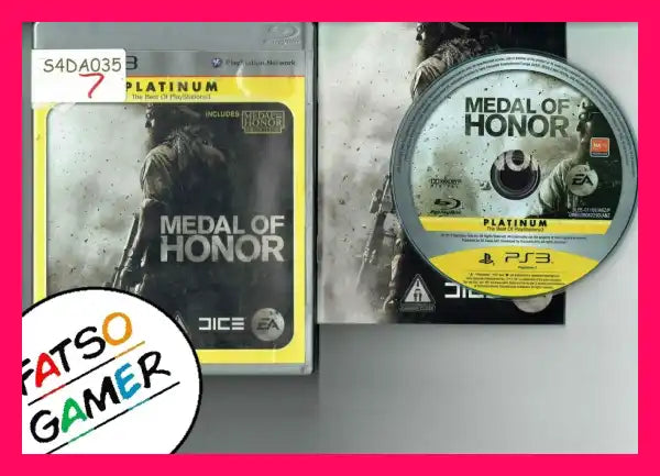 Medal of Honor PS3 - FatsoGamer