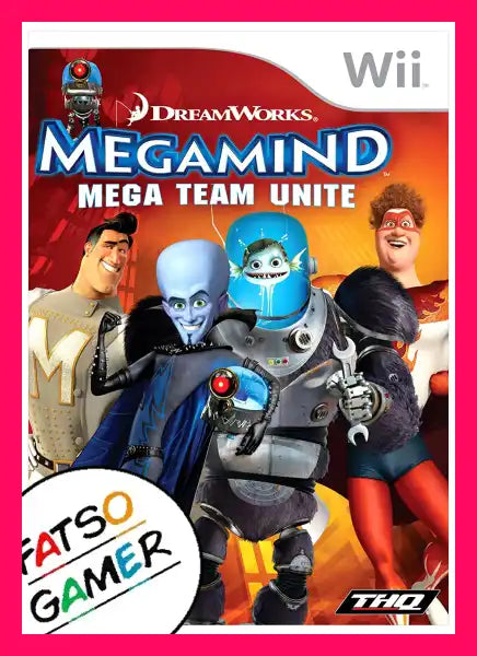 Megamind Mega Team Unite Wii Video Games