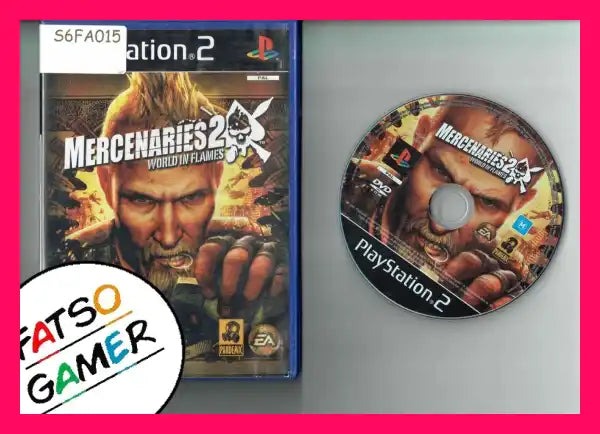 Mercenaries 2 World in Flames PS2 S6FA015 - FatsoGamer