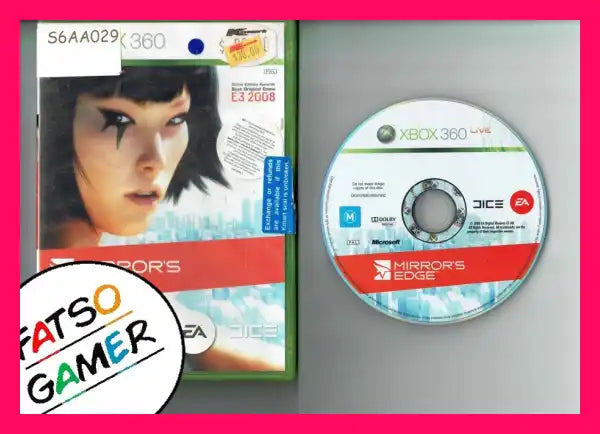 Mirrors Edge PS3 S2EA282 - FatsoGamer