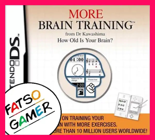 More Brain Training Nintendo DS - Video Games