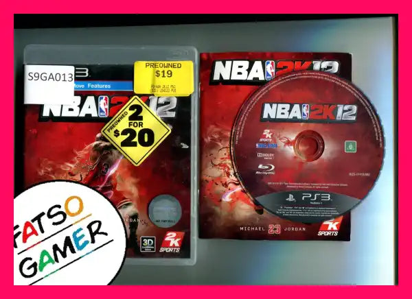 NBA 2K12 PS3 - FatsoGamer