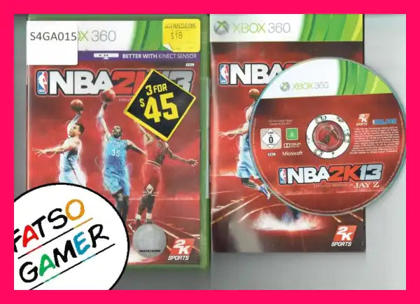 NBA2K13 Xbox 360 - FatsoGamer