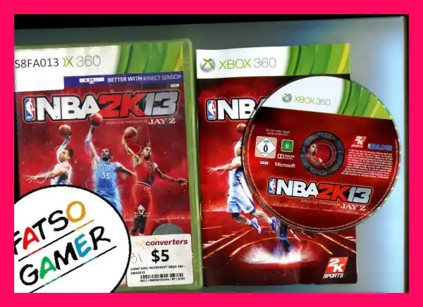 NBA2K13 Xbox 360 - FatsoGamer