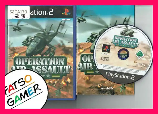 Operation Air Assault PS2 S2CA179 - FatsoGamer