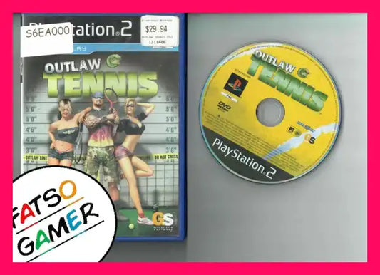 Outlaw Tennis PS2 S6EA000 - FatsoGamer