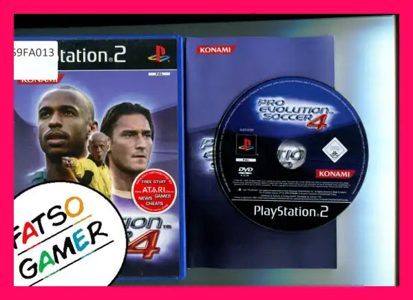 PES Pro Evolution Soccer 4 PS2 - FatsoGamer