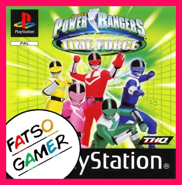 Power Rangers Time Force Ps1 Video Games