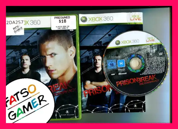 Prison Break The Conspiracy Xbox 360 - FatsoGamer