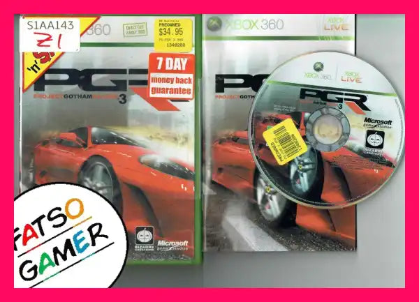 Project Gotham Racing 3 Xbox 360 - FatsoGamer