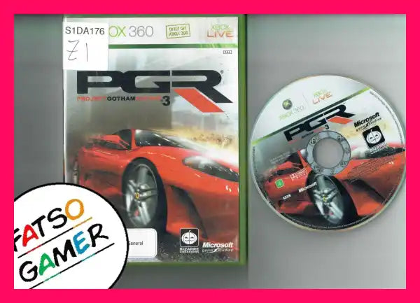 Project Gotham Racing 3 Xbox 360 - FatsoGamer