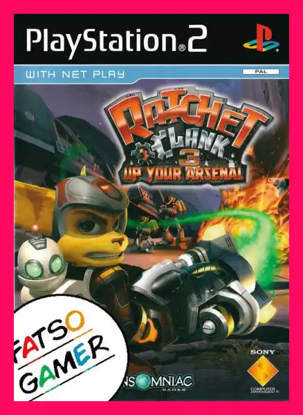 Ratchet & Clank 3 Up Your Arsenal PS2 - Video Games