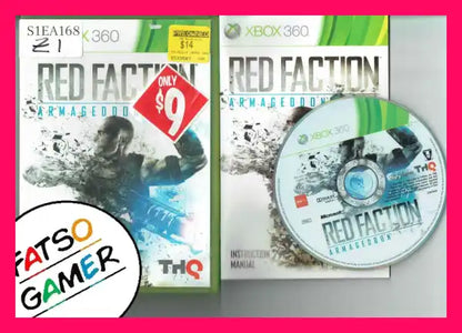 Red Faction Armageddon Xbox 360 S1EA168 - FatsoGamer