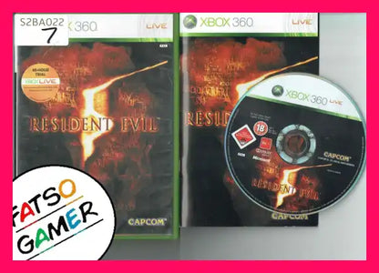 Resident Evil 5 Xbox 360 - FatsoGamer