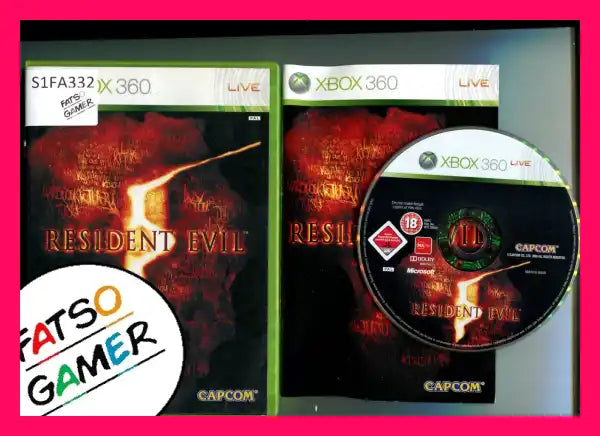 Resident Evil 5 Xbox 360 - FatsoGamer