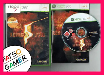 Resident Evil 5 Xbox 360 - FatsoGamer