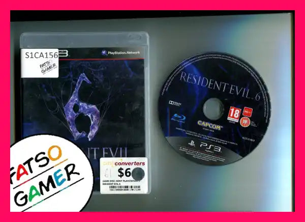 Resident Evil 6 PS3 - FatsoGamer