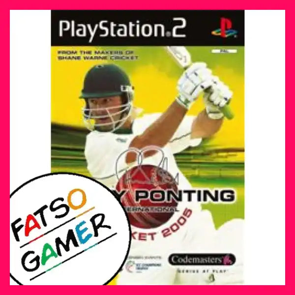 Ricky Ponting Cricket 2005 PS2 - Video Games