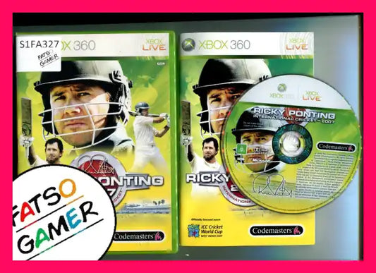 Ricky Ponting International Cricket 2007 Xbox 360 - FatsoGamer