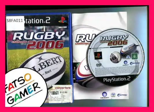 Rugby Challenge 2006 PS2 - FatsoGamer