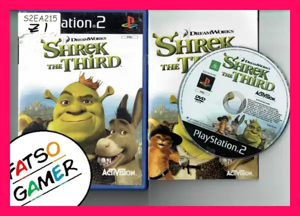 Shrek the Third PS2 S2EA215 - FatsoGamer