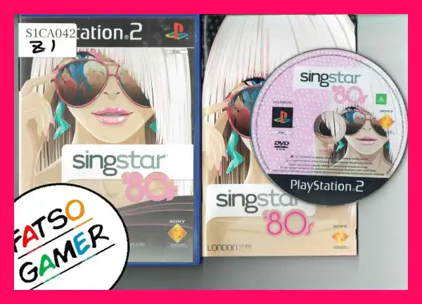 Singstar 80's PS2 - FatsoGamer