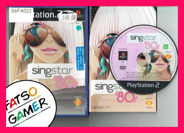 Singstar 80's PS2 - FatsoGamer