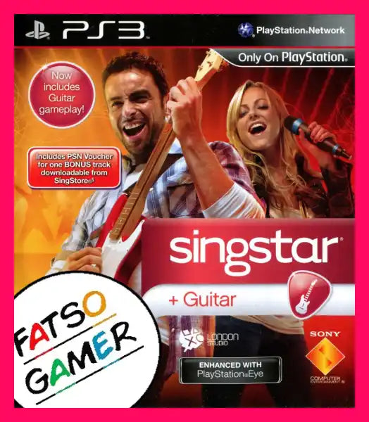 Singstar Guitar Ps3 Video Games