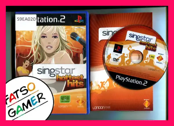 Singstar Hottest Hits PS2 - FatsoGamer