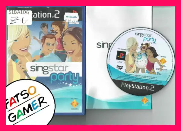 Singstar Party PS2 - FatsoGamer