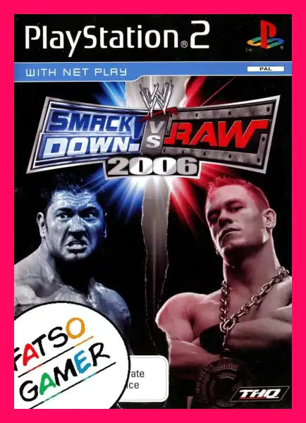 Smackdown vs Raw 2006 PS2 - Video Games