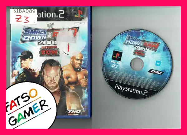 Smackdown vs Raw 2008 PS2 - FatsoGamer