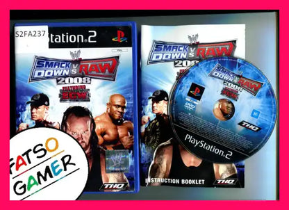 Smackdown vs Raw 2008 PS2 - FatsoGamer